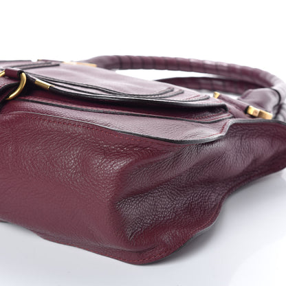 Chloe Calfskin Medium Marcie Satchel Wild Purple 8 of 8