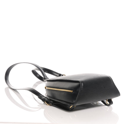 Louis Vuitton Epi Mabillon Backpack Black 4 of 7