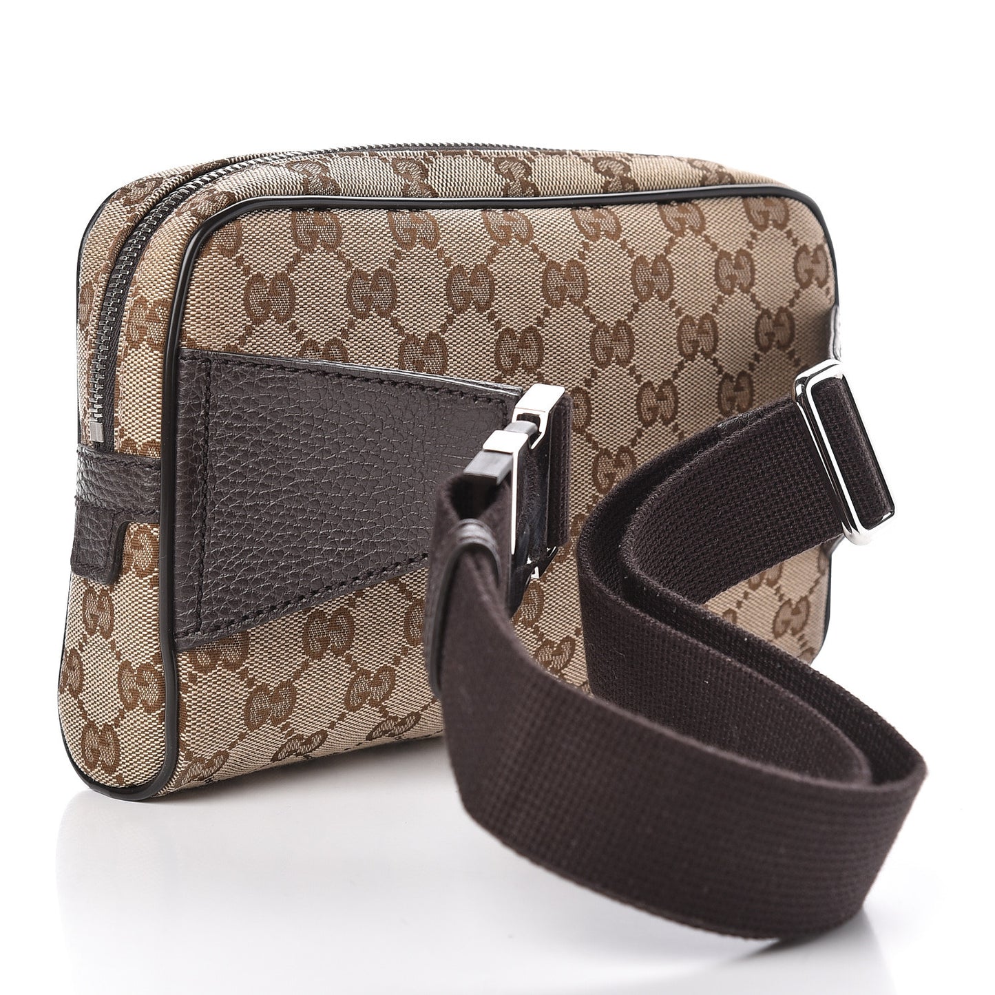 Monogram Belt Bag Dark Brown