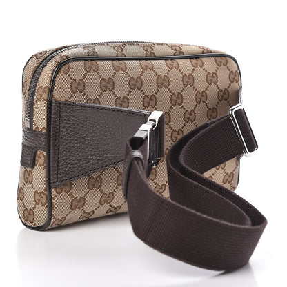 Gucci Monogram Belt Bag Dark Brown 3 of 10