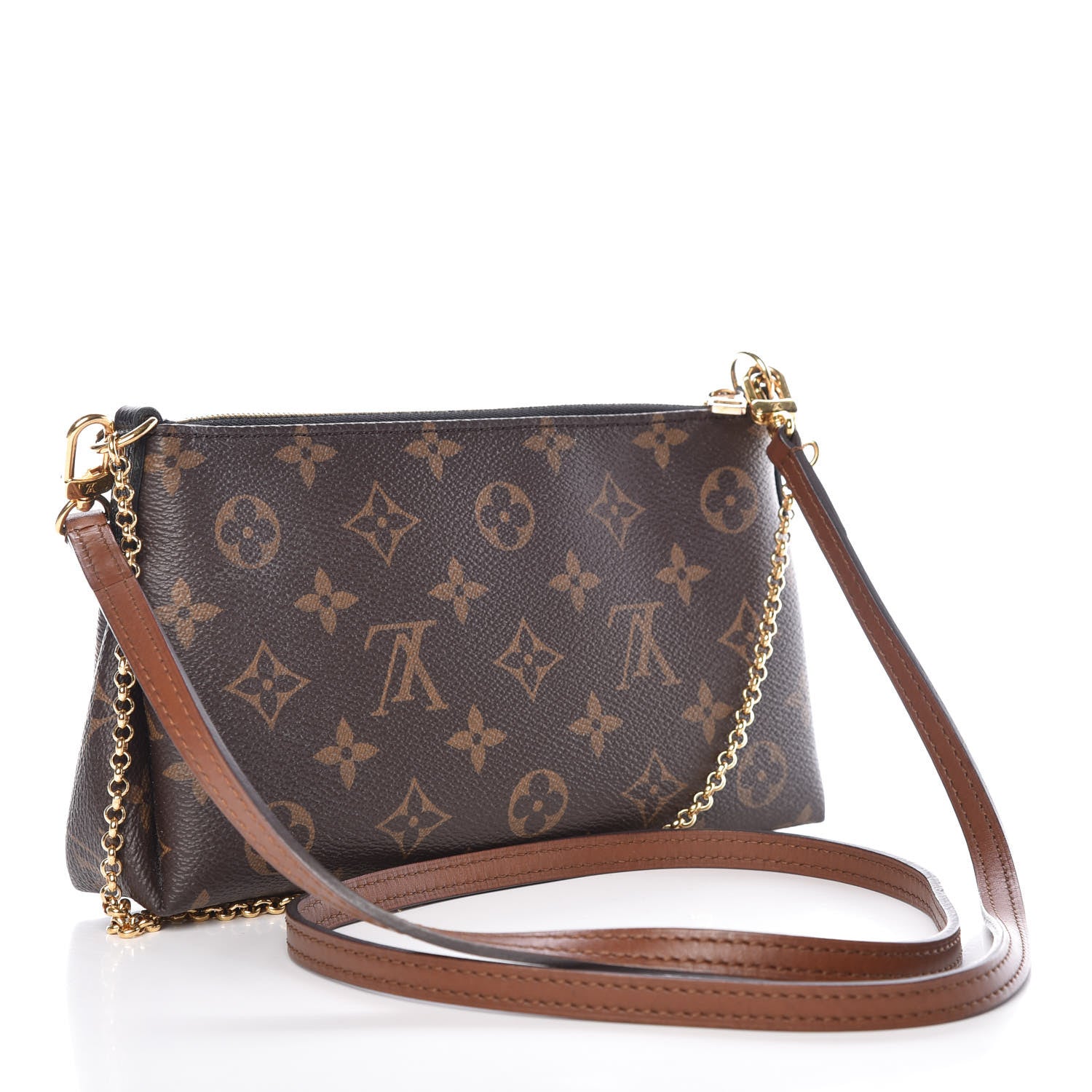 Louis Vuitton Monogram Pallas Crossbody Black 3 of 10