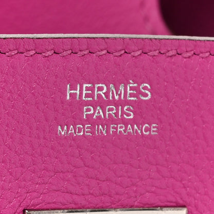 Hermes Taurillon Novillo Birkin 30 Magnolia 6 of 18