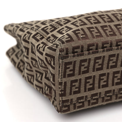 Fendi Zucchino Tote Brown 6 of 7
