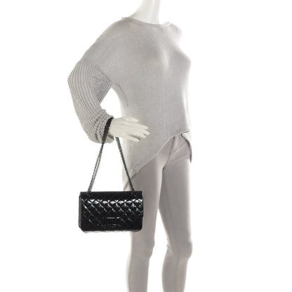 Chanel Glazed Calfskin Quilted 2.55 Reissue 225 Flap Black 2 of 8