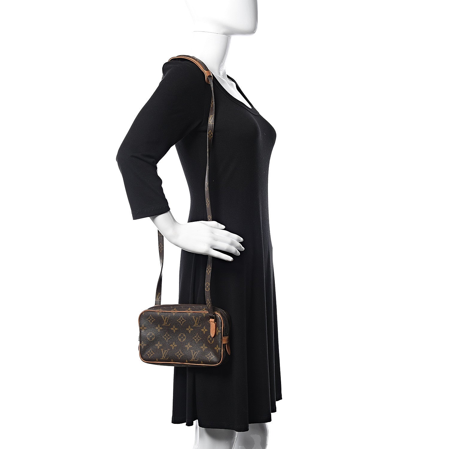 Louis Vuitton Monogram Pochette Marly Bandouliere 2 of 10
