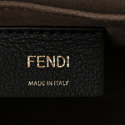 Fendi Vitello Century Opaco F is Fendi Kan I Shoulder Bag Blu Scuro 6 of 11