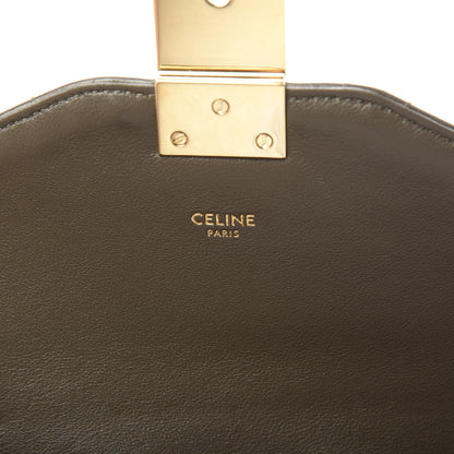 Celine Calfskin Quilted Medium C Bag Khaki 6 of 11