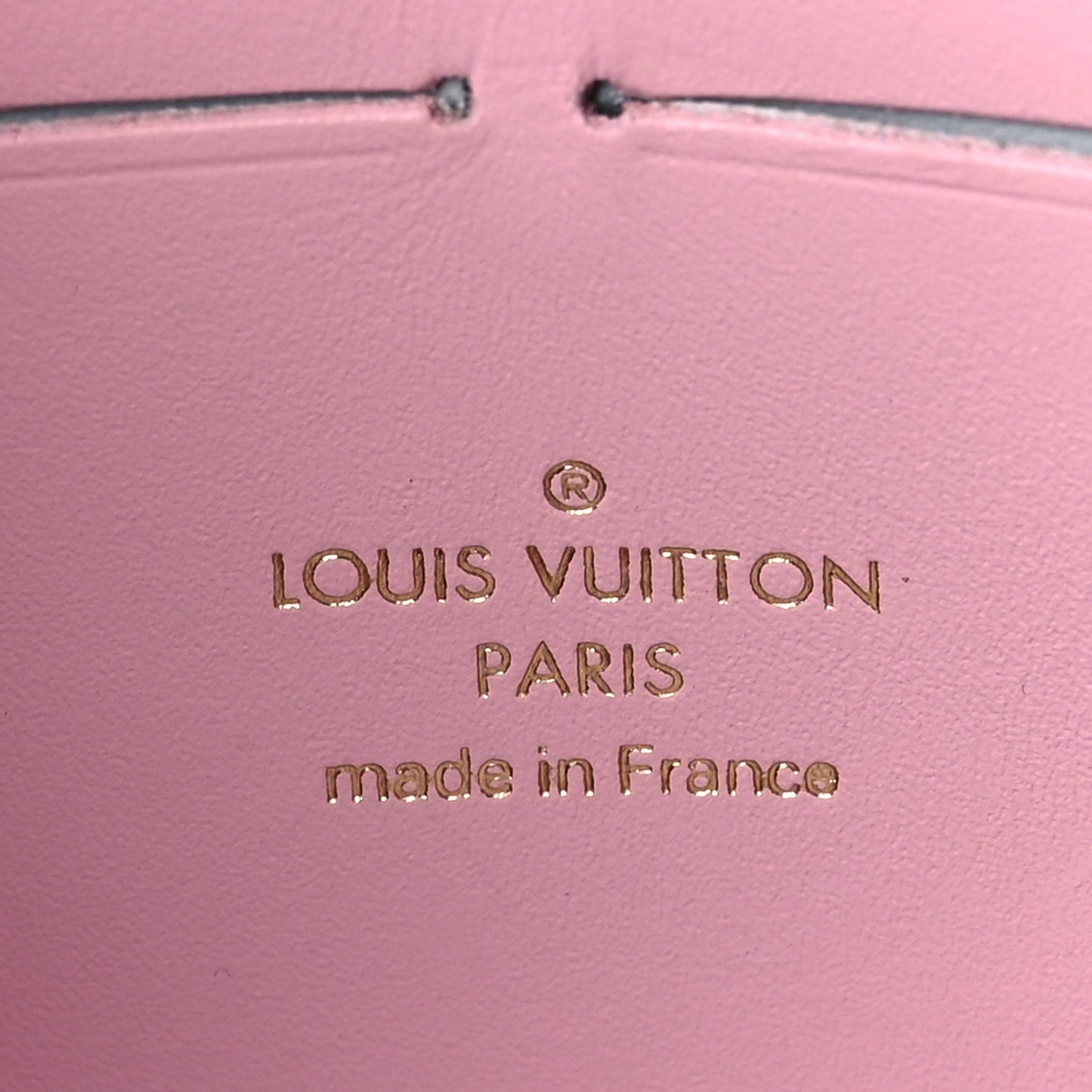Damier Azur Croisette Chain Wallet Rose Ballerine