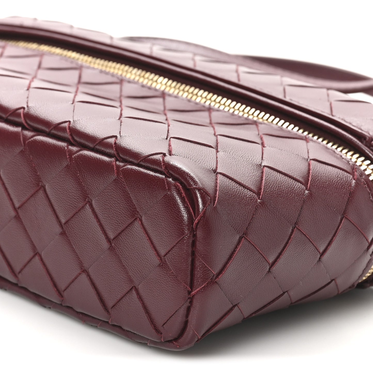 Nappa Intrecciato Bang Bang Vanity Case Barolo