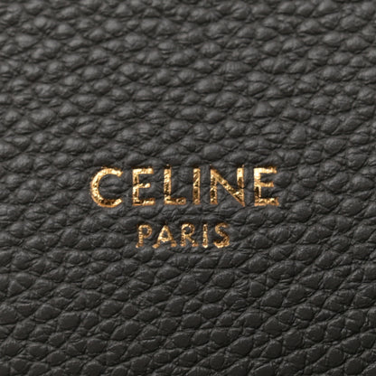 Celine Soft Grained Calfskin Small Sangle Bucket Bag Kohl 6 of 9