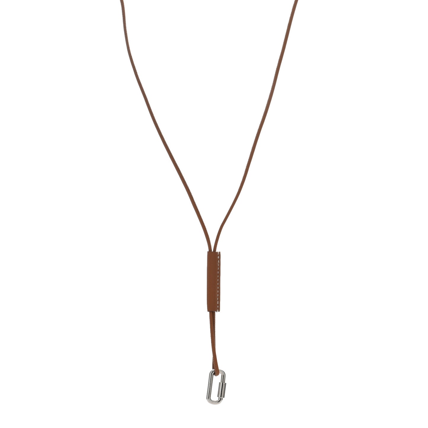 Palladium Curiosite Pendant Necklace Gold