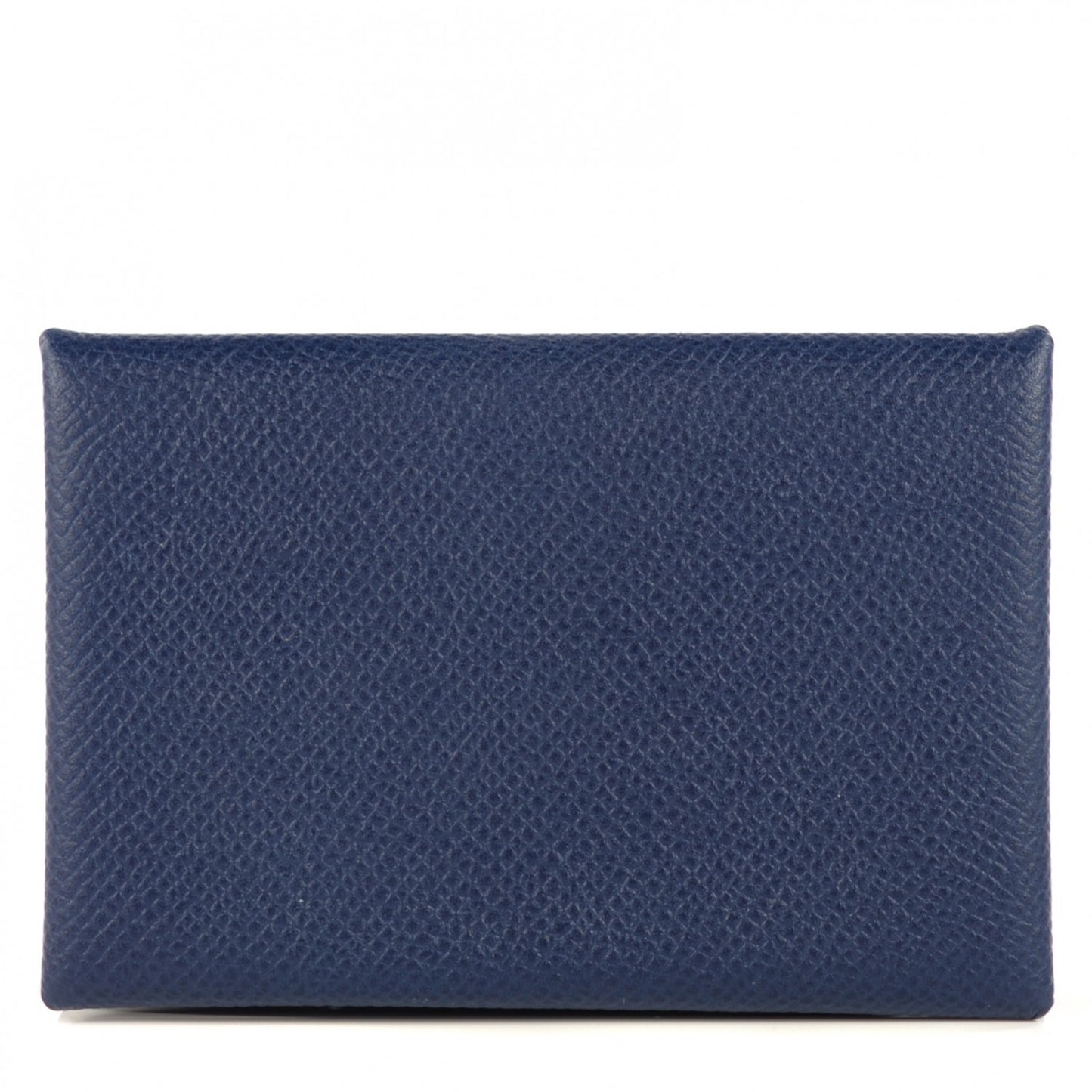 Epsom Calvi Card Case Bleu Saphir