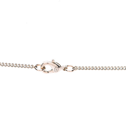 Chanel Crystal Metal Quilted CC Pendant Necklace Gold 6 of 7
