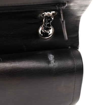 Chanel Patent Quilted Medium Double Flap Black 16 of 22