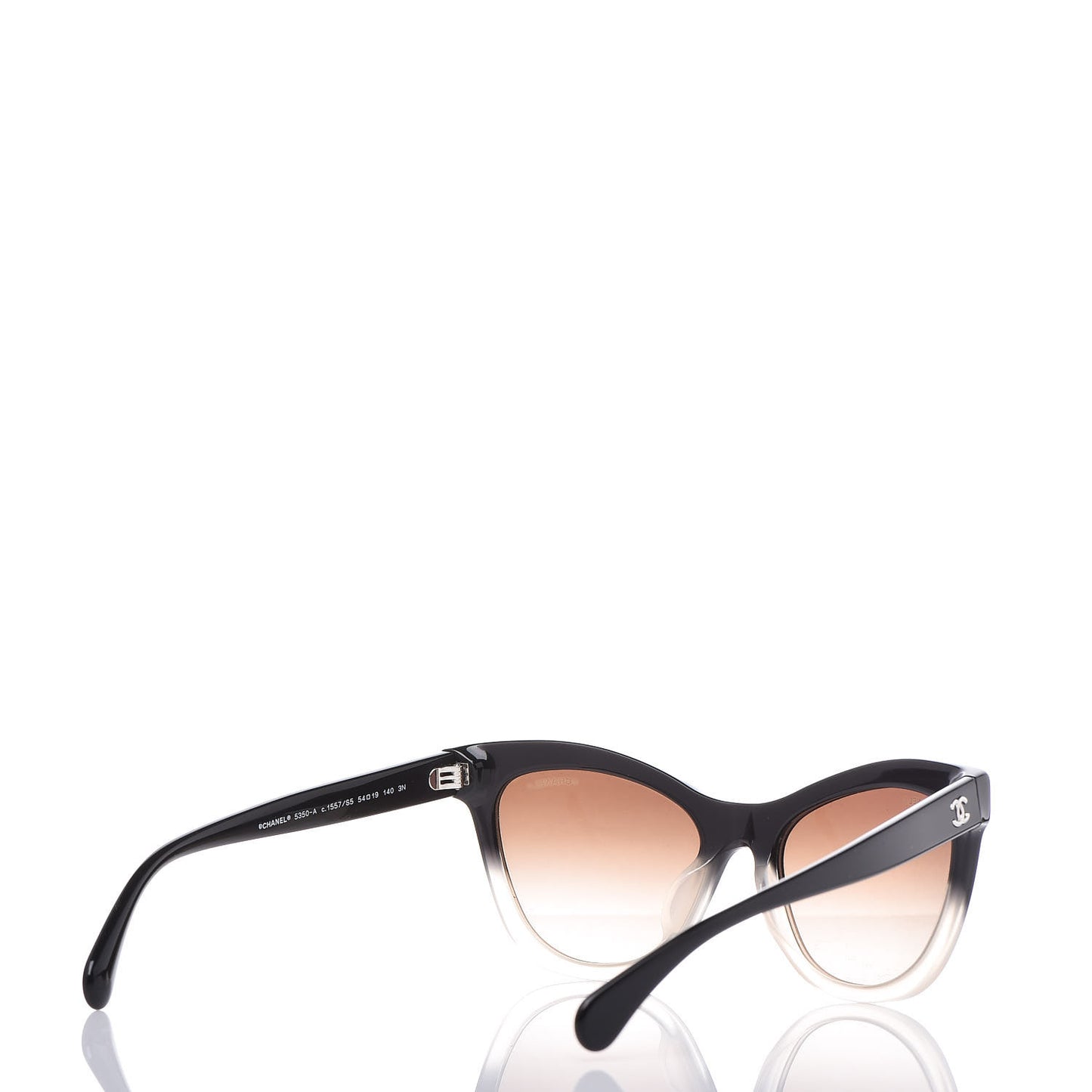 Acetate CC Cat Eye Summer Sunglasses 5350 Black