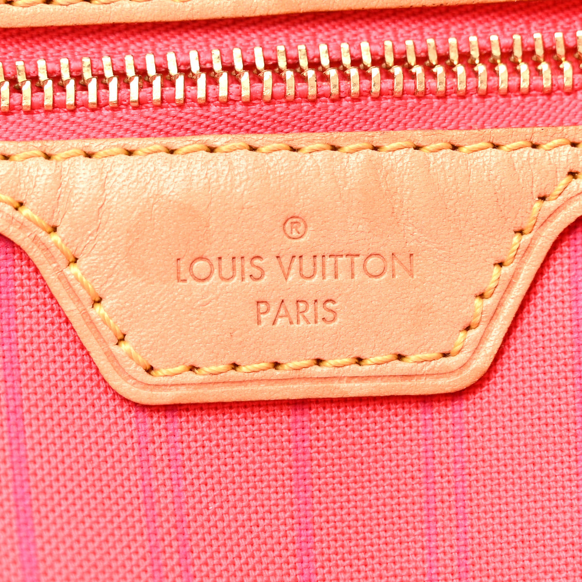 Louis Vuitton Damier Azur Delightful PM Pink 6 of 12