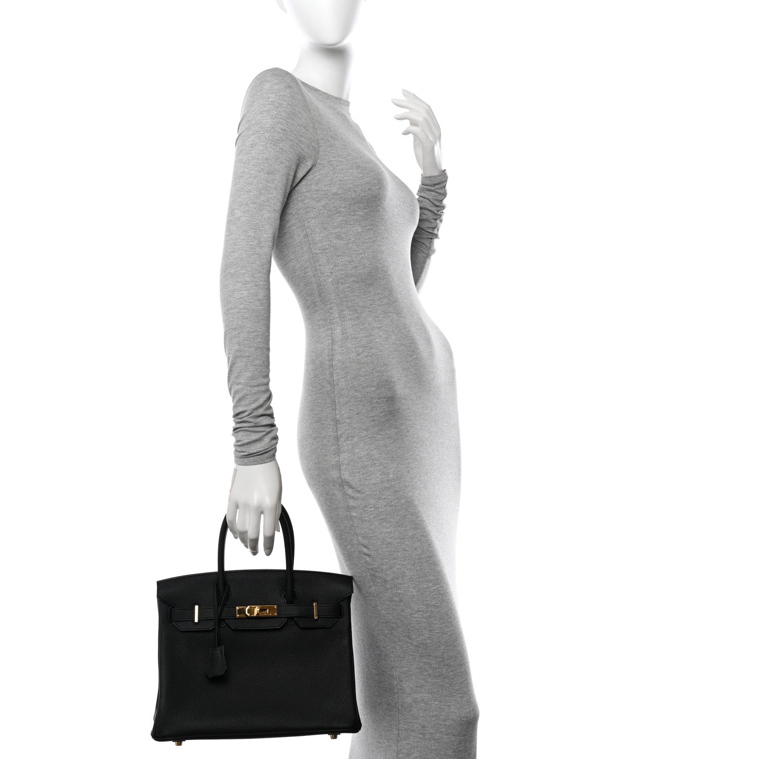Hermes Togo Birkin 30 Black 2 of 11