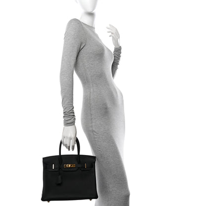 Hermes Togo Birkin 30 Black 2 of 11