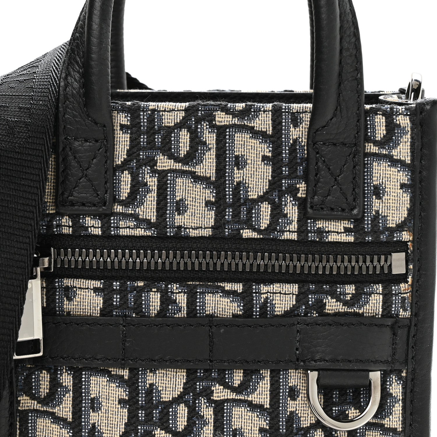 Christian Dior HOMME Oblique Safari Messenger Blue 7 of 9