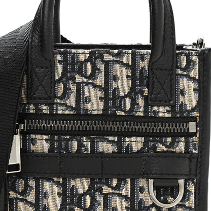 Christian Dior HOMME Oblique Safari Messenger Blue 7 of 9