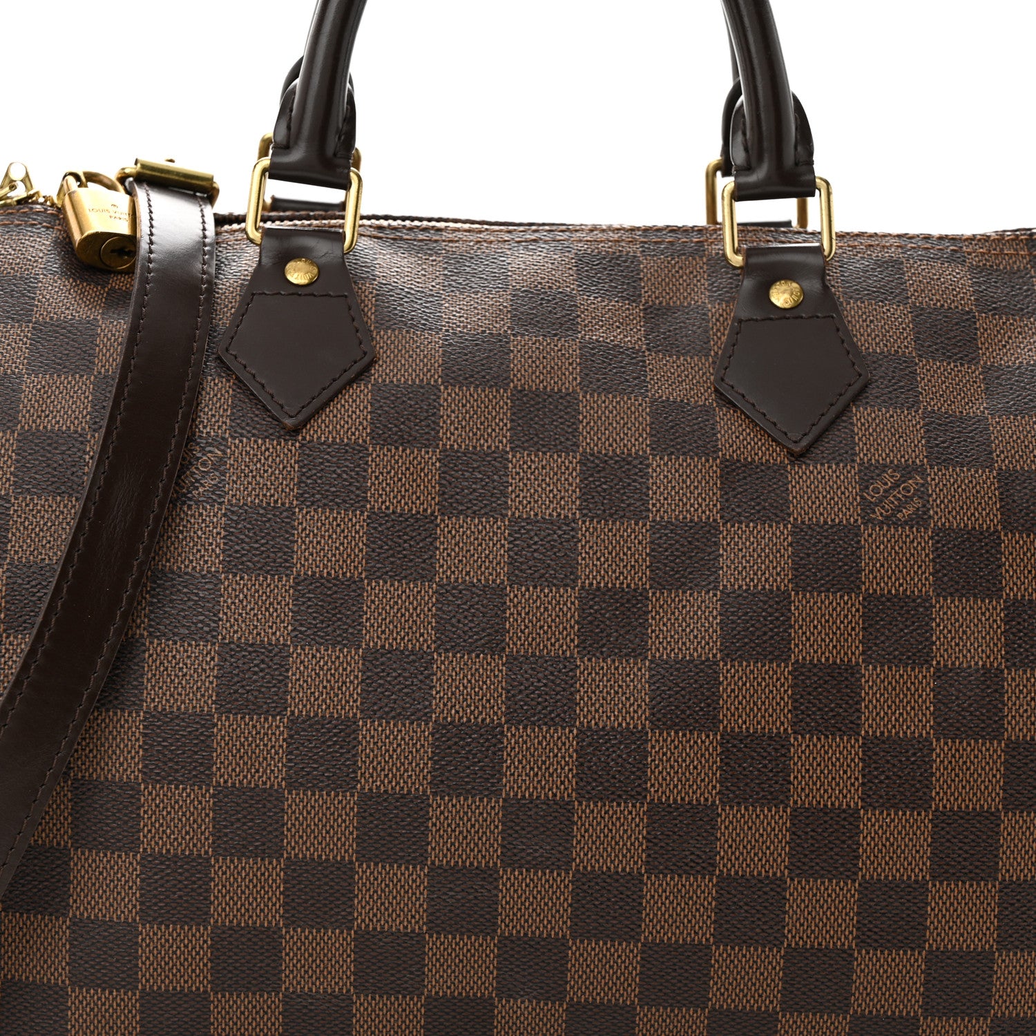 Louis Vuitton LOUIS VUITTON Damier Ebene Speedy Bandouliere 30 6 of 11