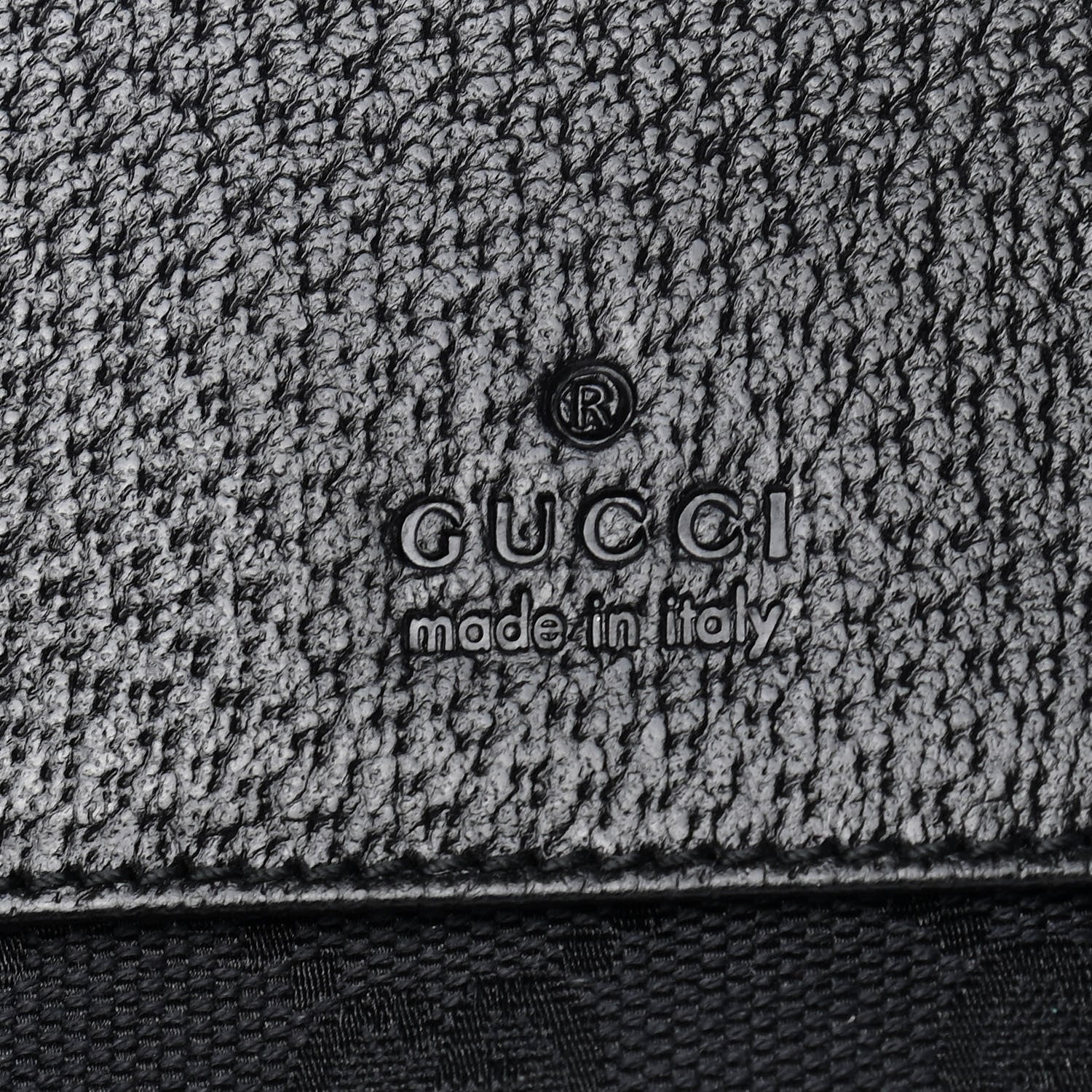 Gucci GG Monogram Double Pocket Belt Bag Black 8 of 8