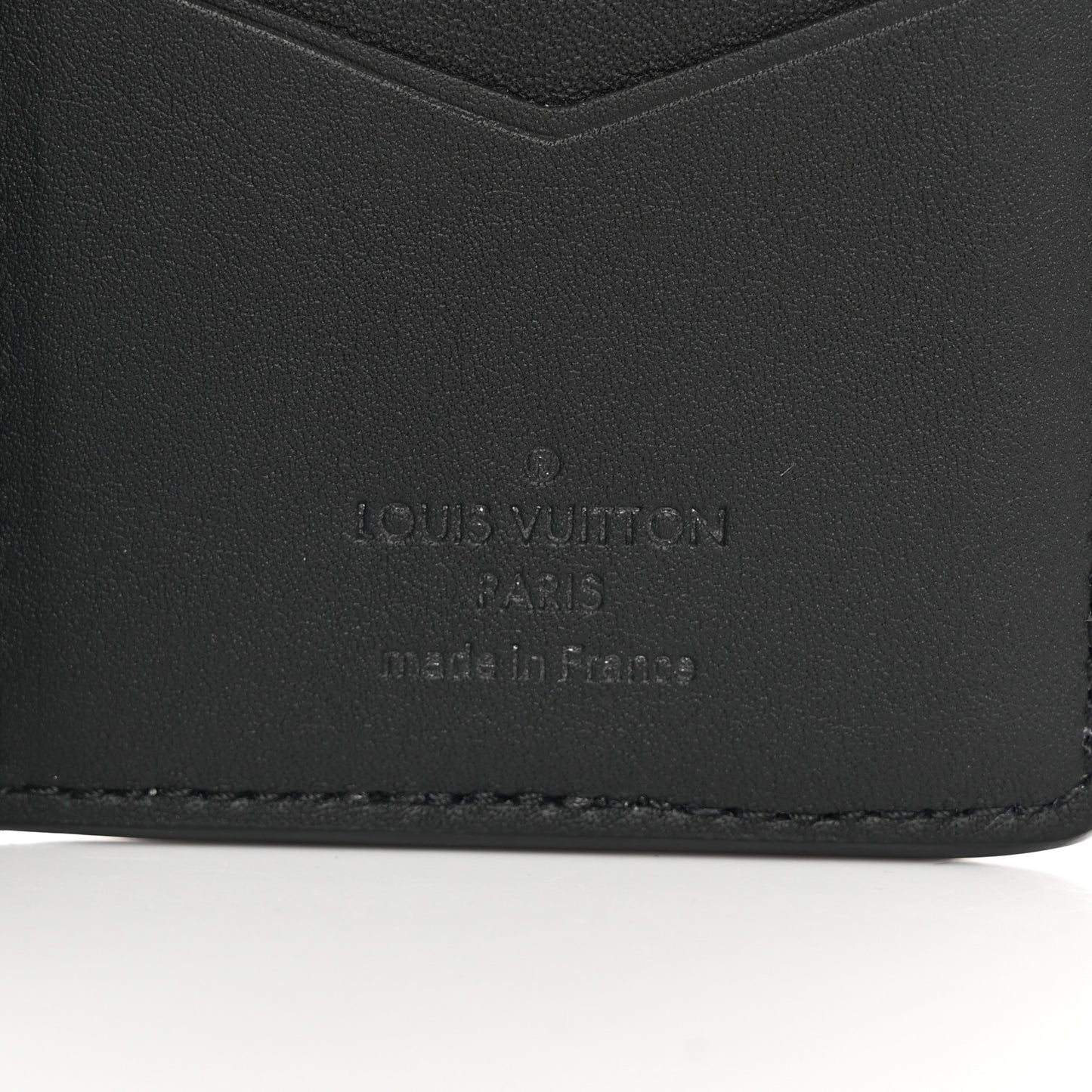 Taurillon Monogram Pocket Organizer Black