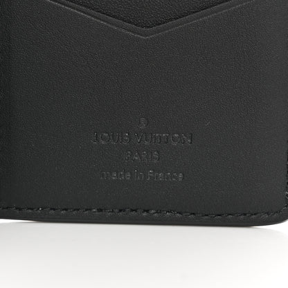 Louis Vuitton Taurillon Monogram Pocket Organizer Black 6 of 8