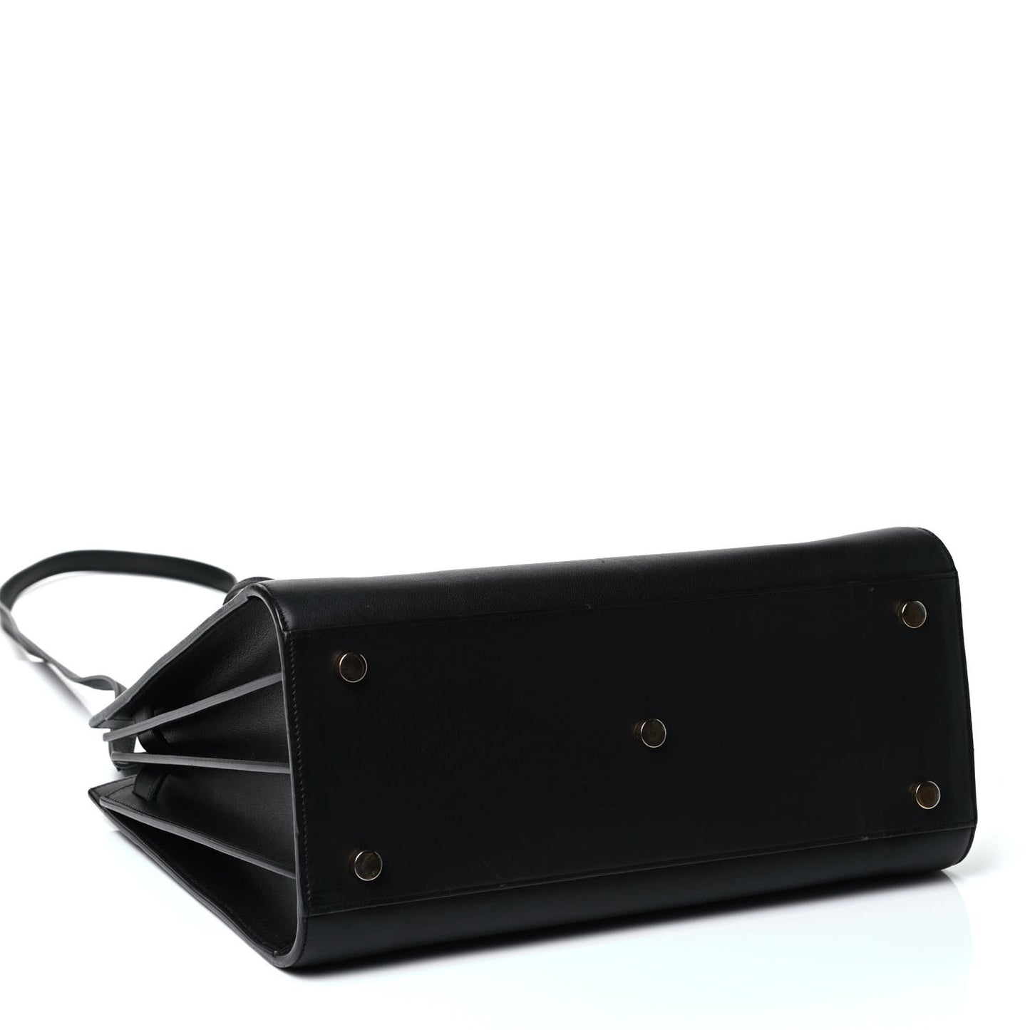 Calfskin Small Sac De Jour Black