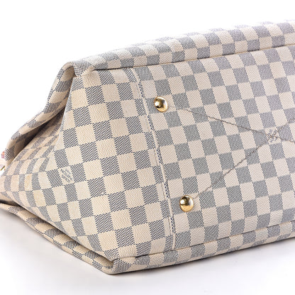 Louis Vuitton Damier Azur Artsy MM 6 of 8