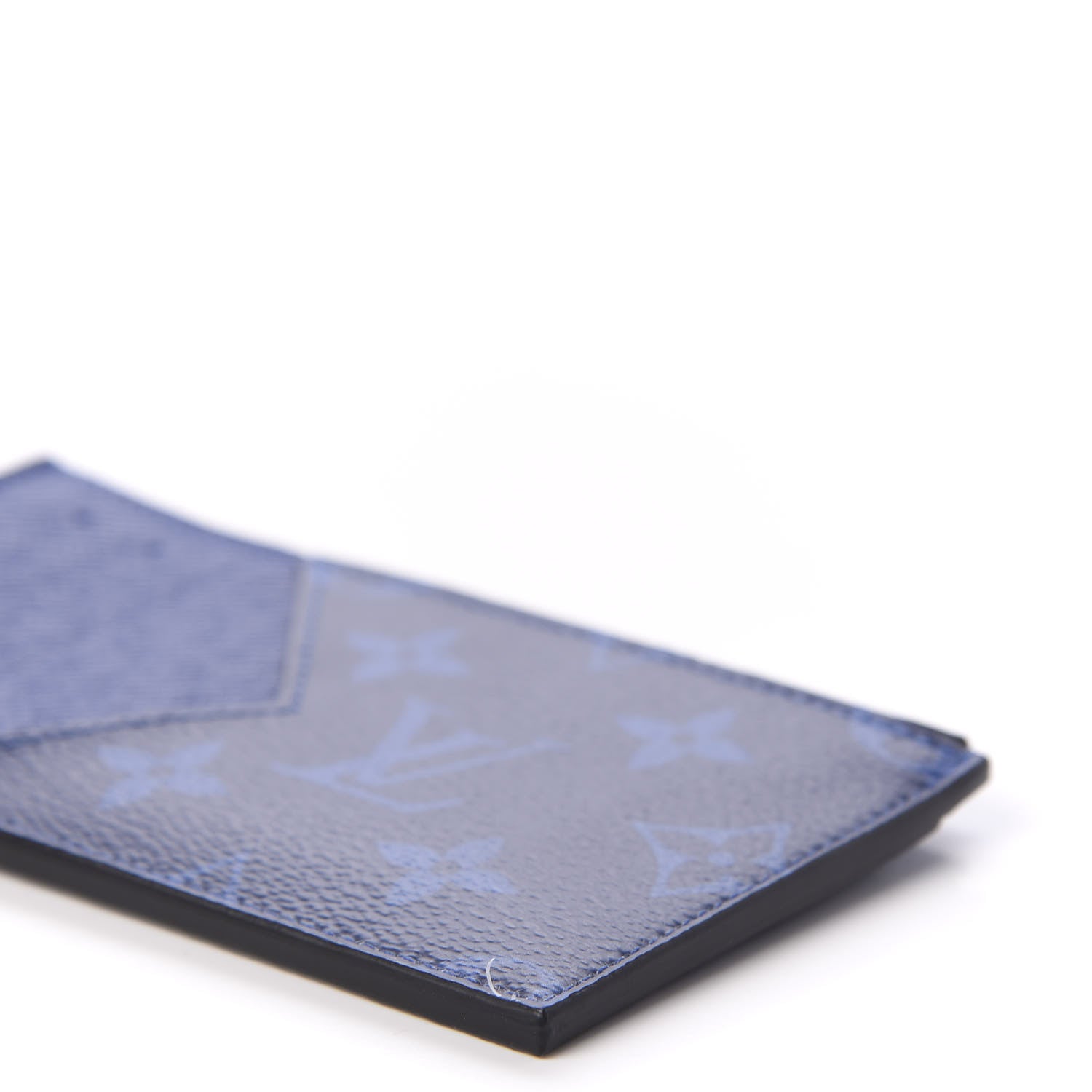 Louis Vuitton Monogram Taiga Coin Card Holder Cobalt 6 of 8