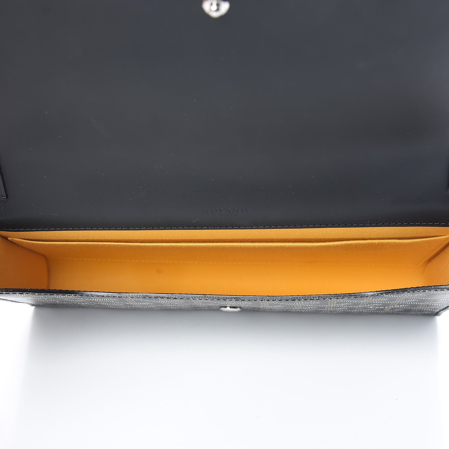 Goyard Goyardine Monte Carlo Bois Clutch With Strap Black 5 of 7
