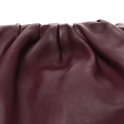 Bottega Veneta Smooth Butter Calf The Pouch Oversized Clutch Bordeaux 9 of 12