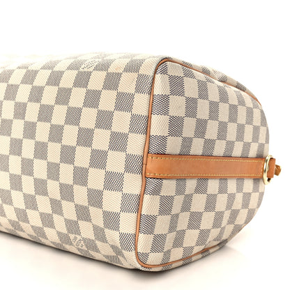 Louis Vuitton Damier Azur Speedy Bandouliere 30 13 of 13