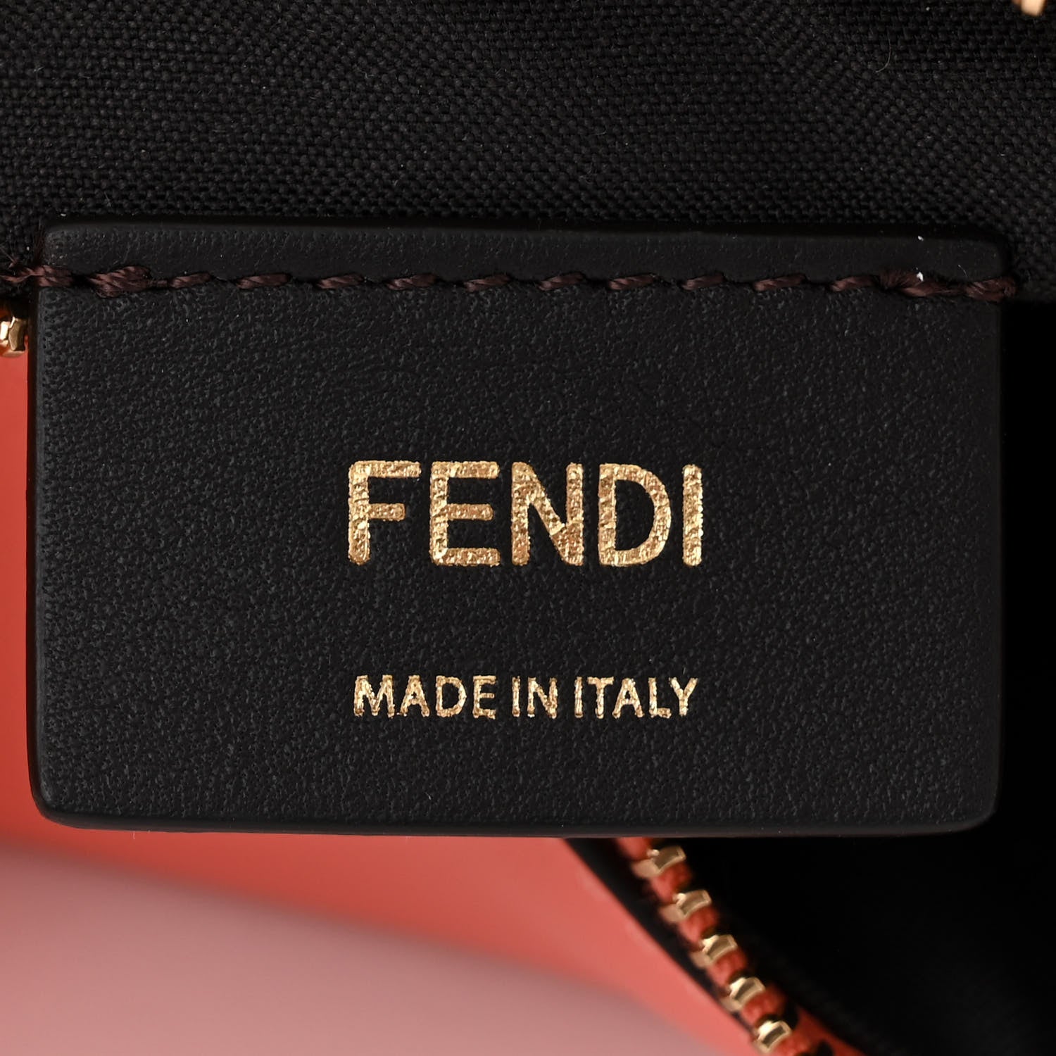 Fendi Vitello Grace Matte Mini Fendigraphy Hobo Bag Peach Pink 6 of 11