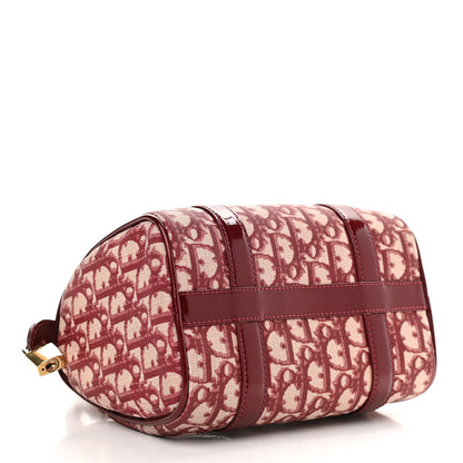 Christian Dior Monogram Boston Red 3 of 18