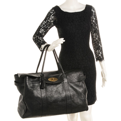 Mulberry Natural Leather Bayswater Black 2 of 11