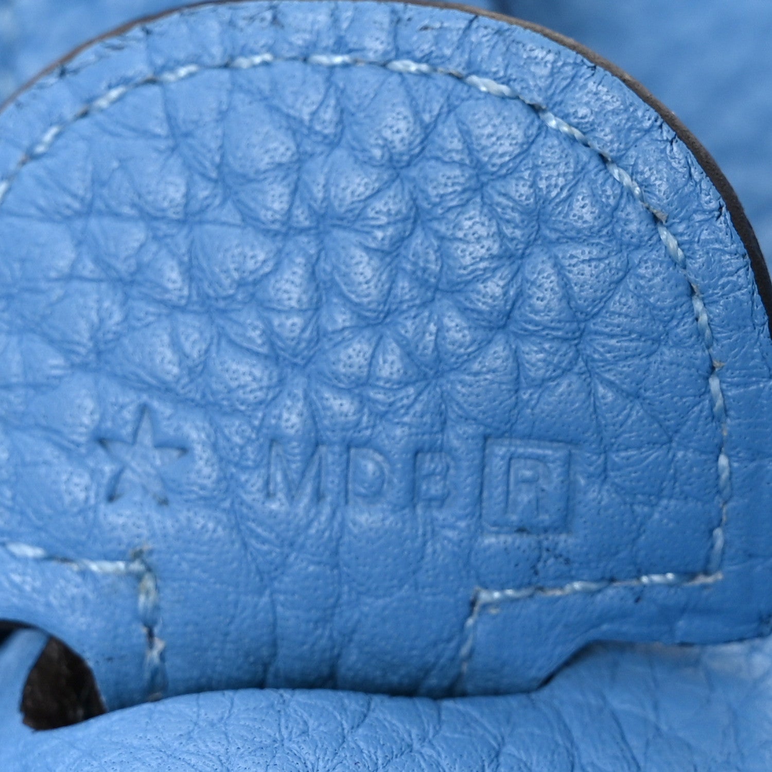 Hermes Taurillon Clemence Evelyne III GM Bleu Paradis 7 of 10