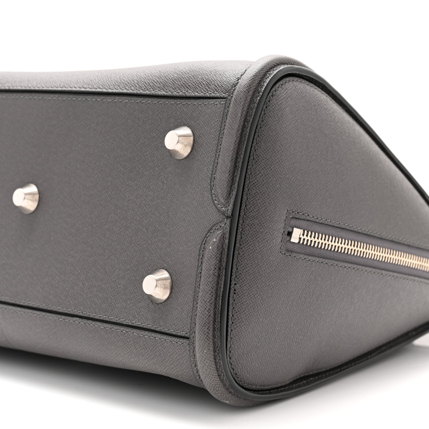 Alexander McQueen Grain Calfskin Heroine Grey 11 of 13