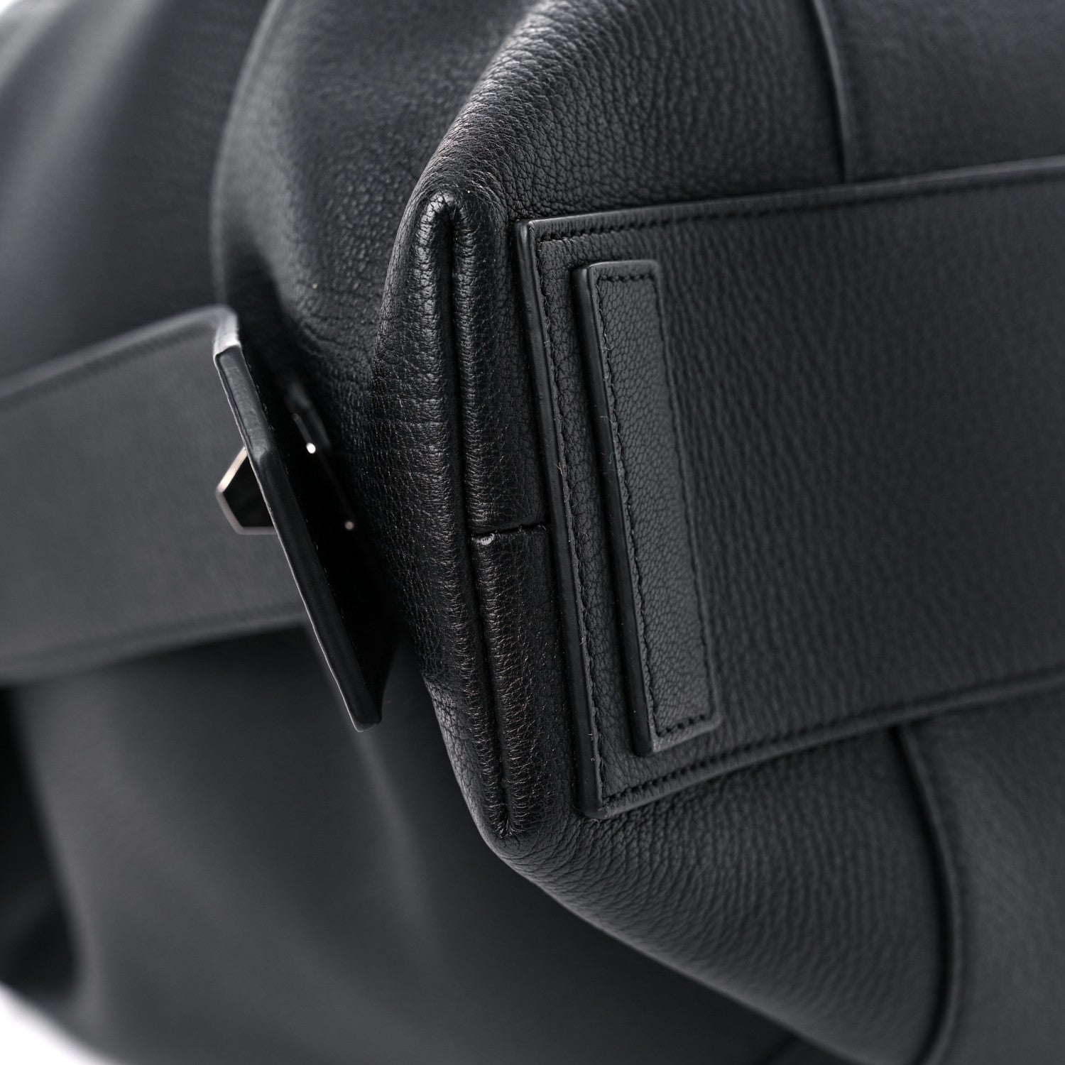 Givenchy Sugar Goatskin Antigona Lock Duffel Bag Black 7 of 13