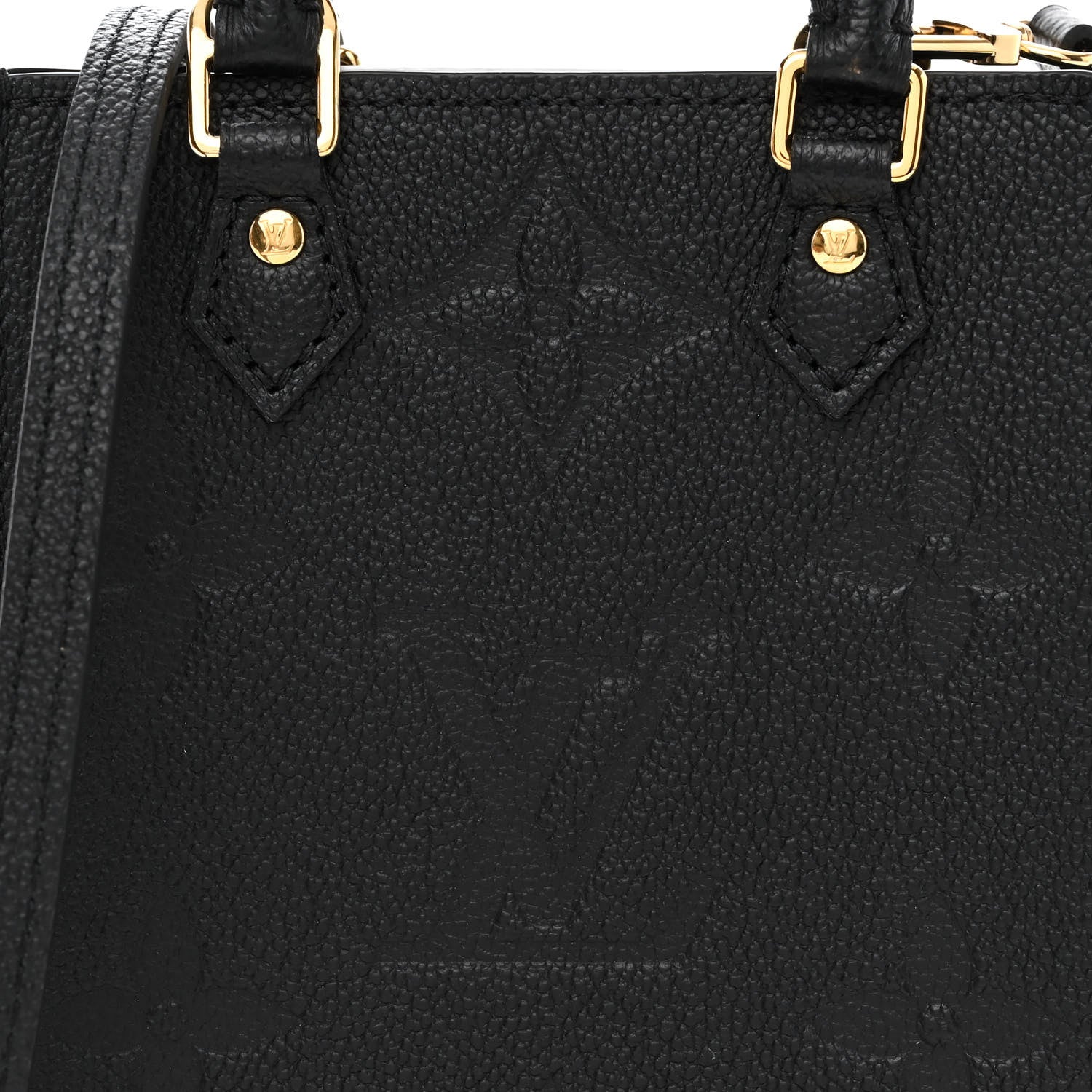 Louis Vuitton Empreinte Monogram Giant Petit Sac Plat Black 7 of 9