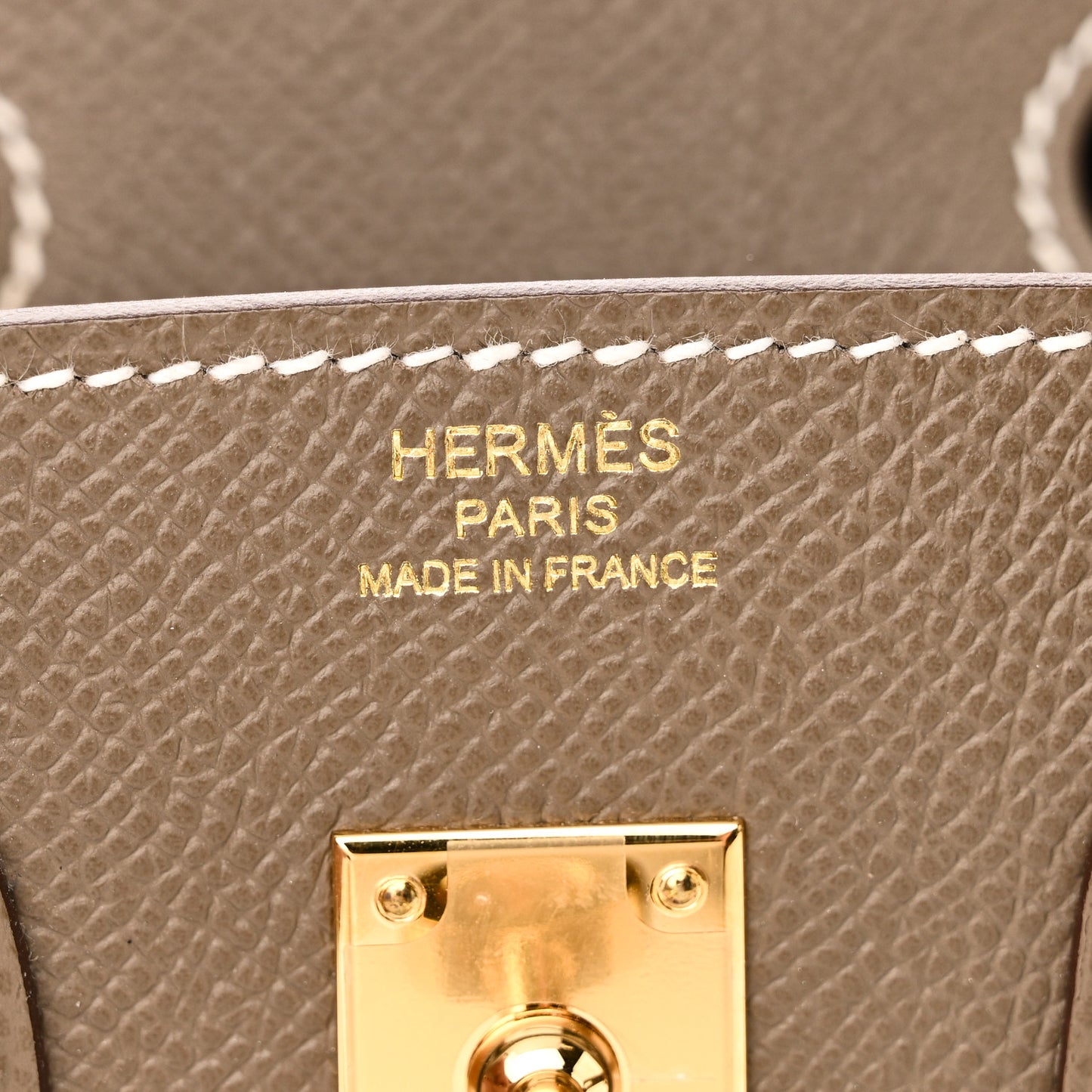 Epsom Birkin Sellier 25 Etoupe