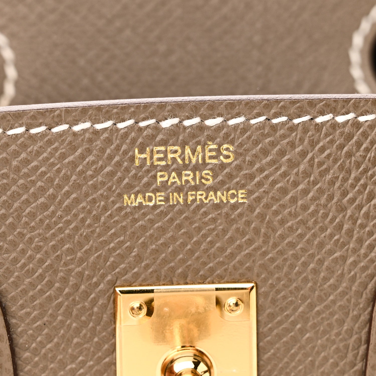 Hermes Epsom Birkin Sellier 25 Etoupe 6 of 10