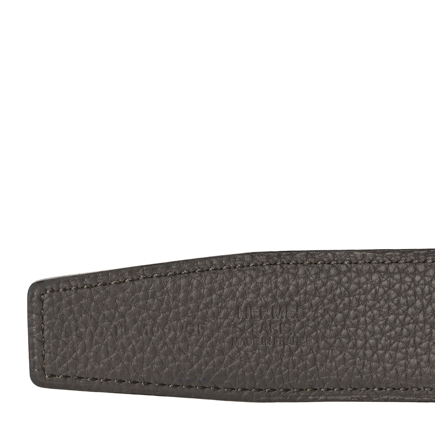 135 Togo 32mm Guilloche H Belt 90 Black Etain
