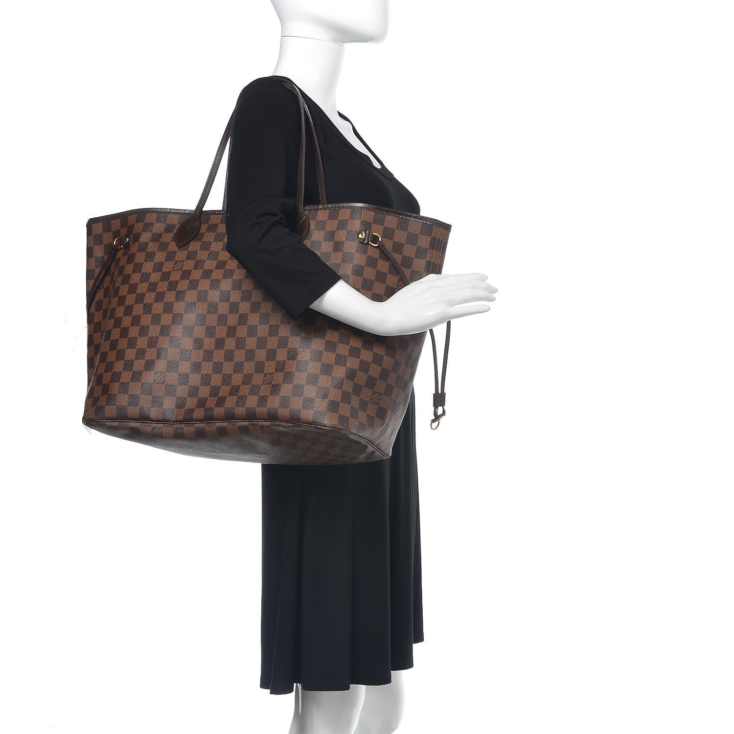 Louis Vuitton Damier Ebene Neverfull GM 2 of 17
