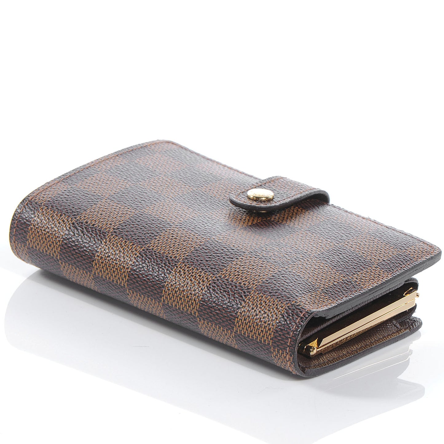 Damier Ebene French Purse Wallet