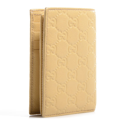 Gucci Guccissima Crest Wallet Yellow 3 of 9
