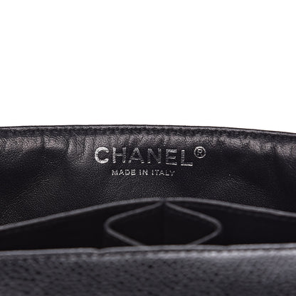Chanel Caviar Quilted East West Flap Black 6 of 12