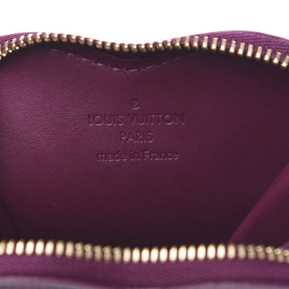 Louis Vuitton Vernis Heart Coin Purse Violet 5 of 6