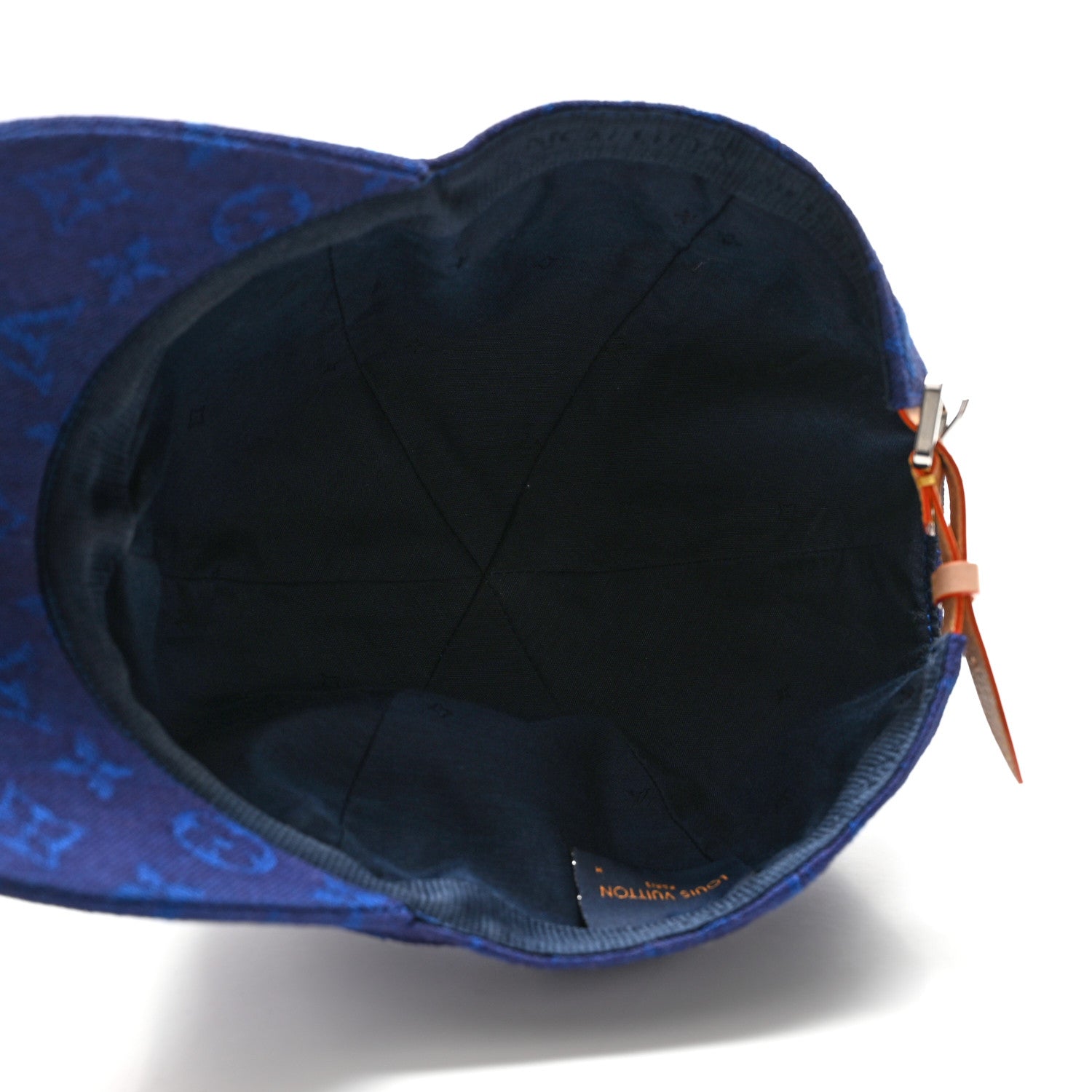 Louis Vuitton Monogram Jacquard Cap M Blue 9 of 10